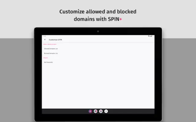 SPIN Safe Browser Web Filter android App screenshot 6